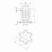 BELLOWS CUP(STAR-SHAPED FOR POUCH FILM) BELLOWS CUP(STAR-SHAPED FOR POUCH FILM)