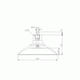 SUCTION CUP(FOR STEEL SHEET W/SCREW)