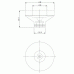 SUCTION CUP W/EP SPONGE(PHI.40)